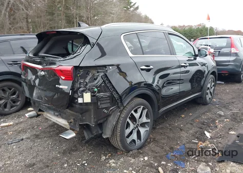 2017 Kia Sportage Sx Turbo из США, поврежденный, VIN KNDPRCA64H7208958